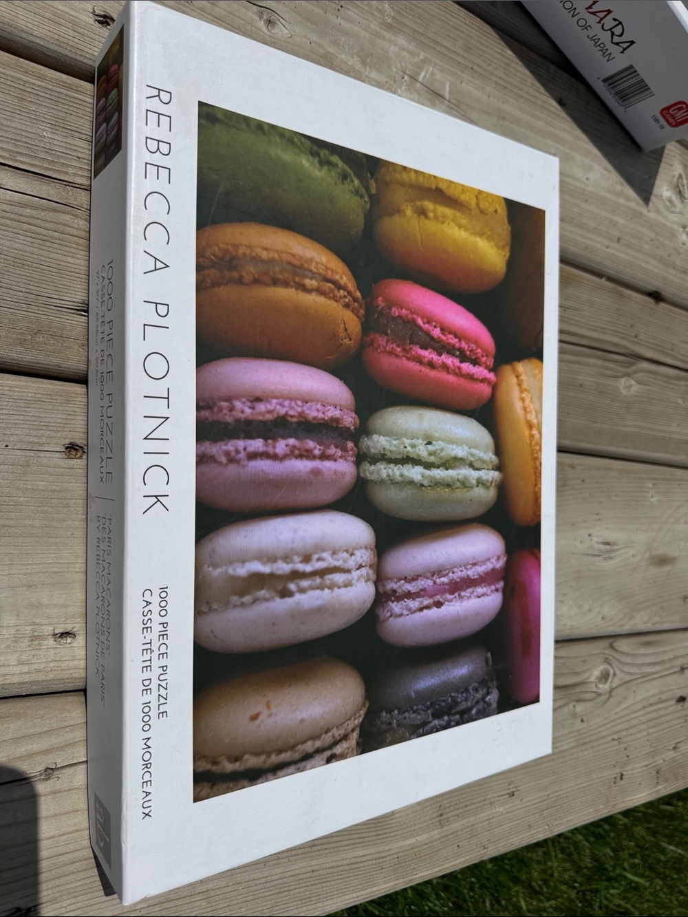 Rebecca Plotnick Paris Macarons 1000-Piece Puzzle - Colorful Macarons